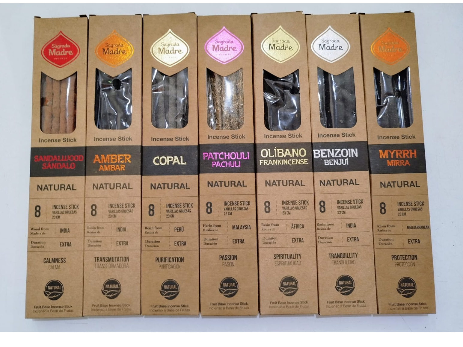 Sahumerio resina natural "SAGRADA MADRE"