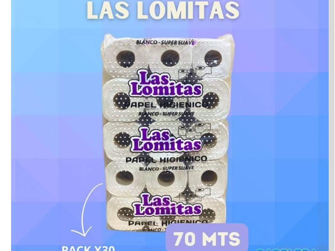 Papel higiénico x30 UNIDADES