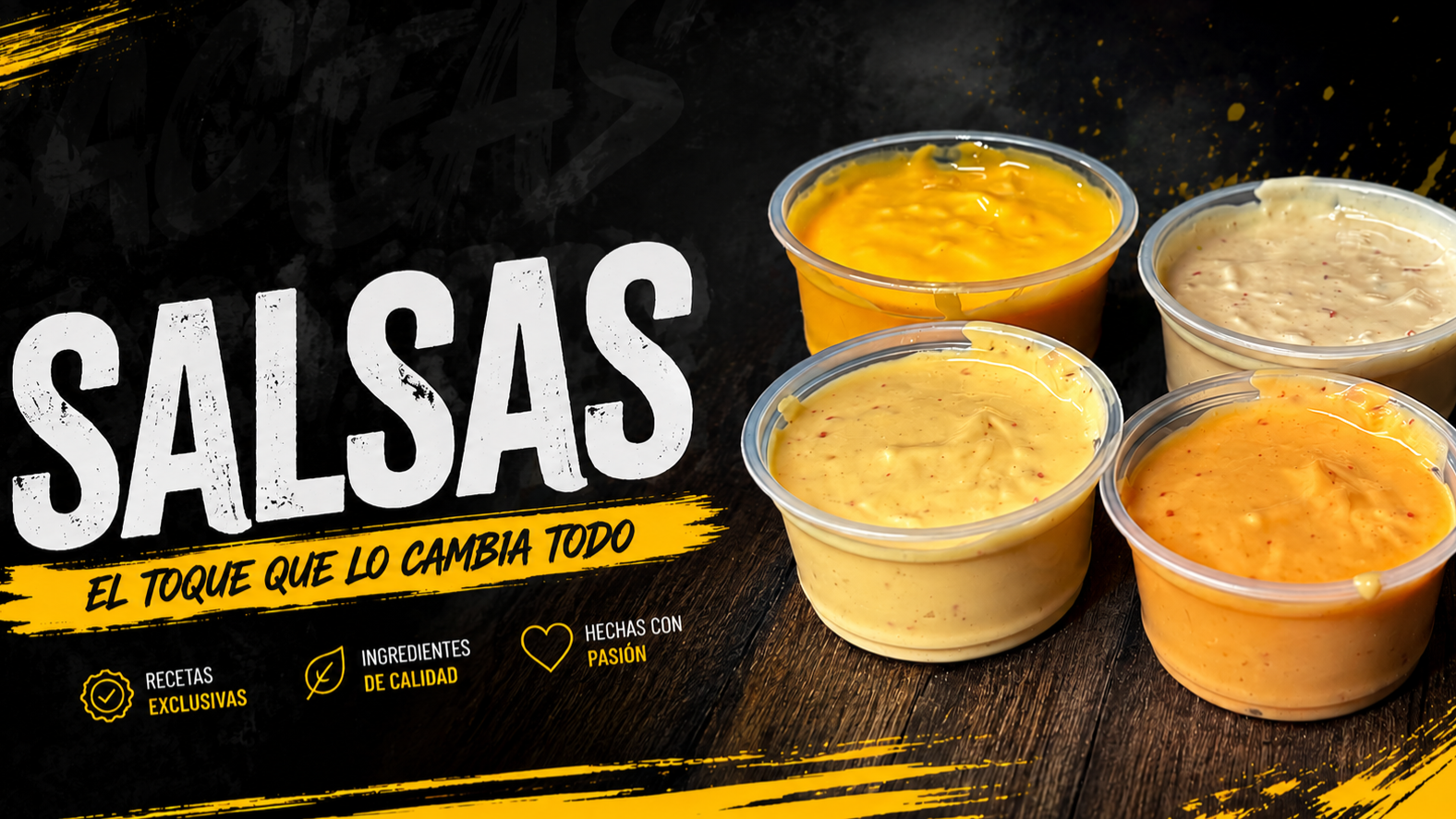 Potes de salsa