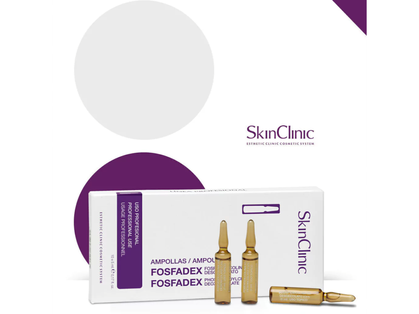 Fosfadex Fosfatidilcolina +Desoxicolato x 10 ampollas