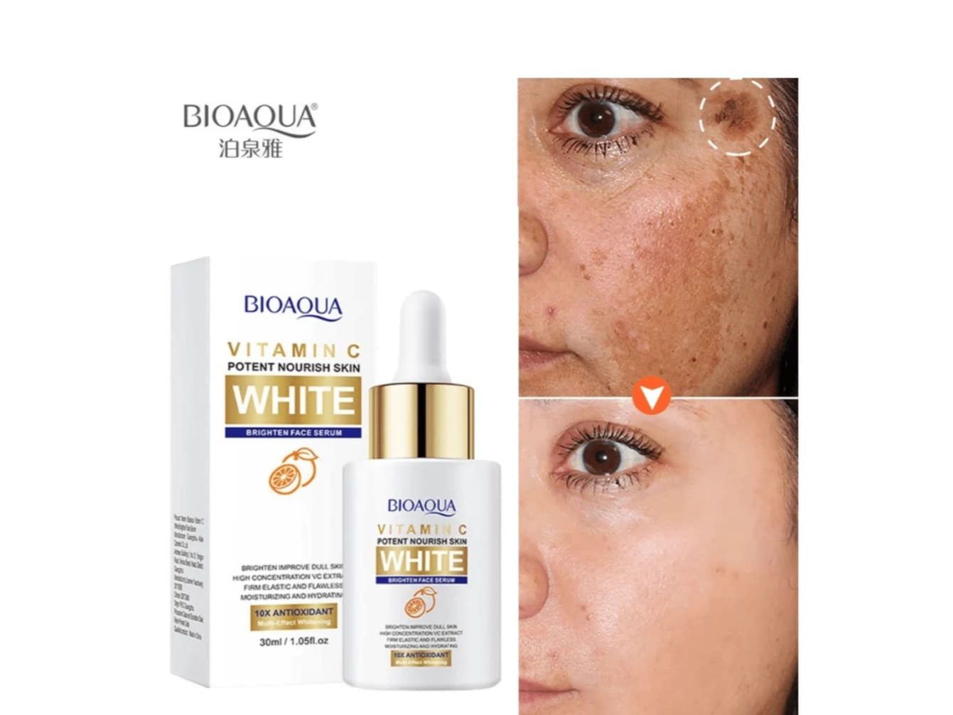 Serun Vitamina C WHITE de Bioqua x 30ml