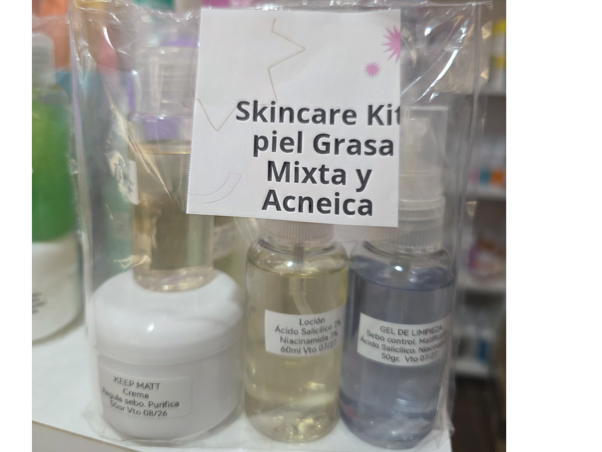 KIT SKINCARE ESPECIAL X 4 LINEA MATT