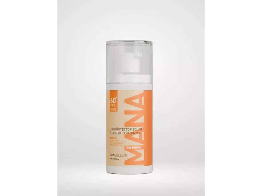MANA | Tono Medio | Protector solar 60+ FPS*x 50 ml