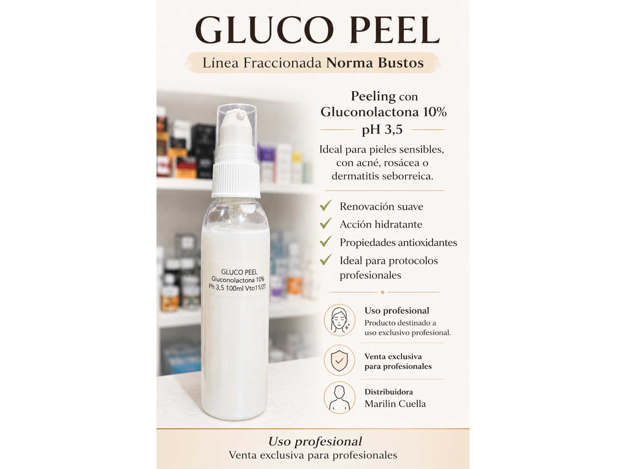 GLUCOPEEL x 100gr NORMA BUSTOS