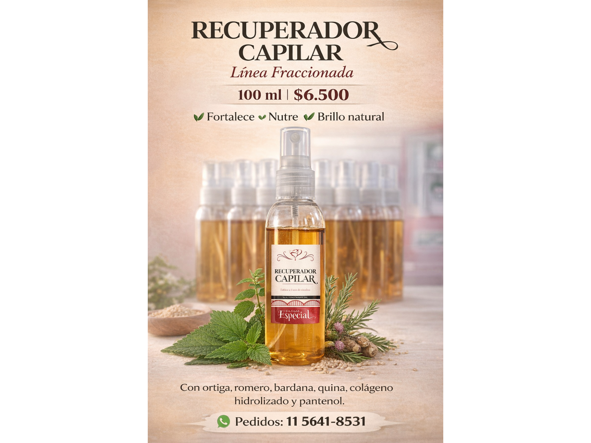 Loción Capilar x 100ml Norma Bustos