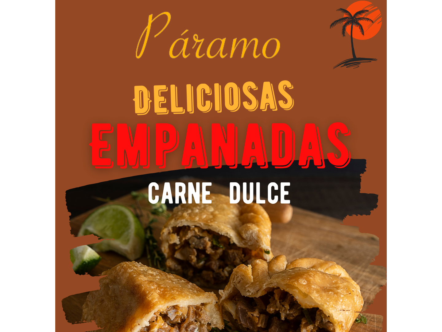 Empanadas de carne dulce