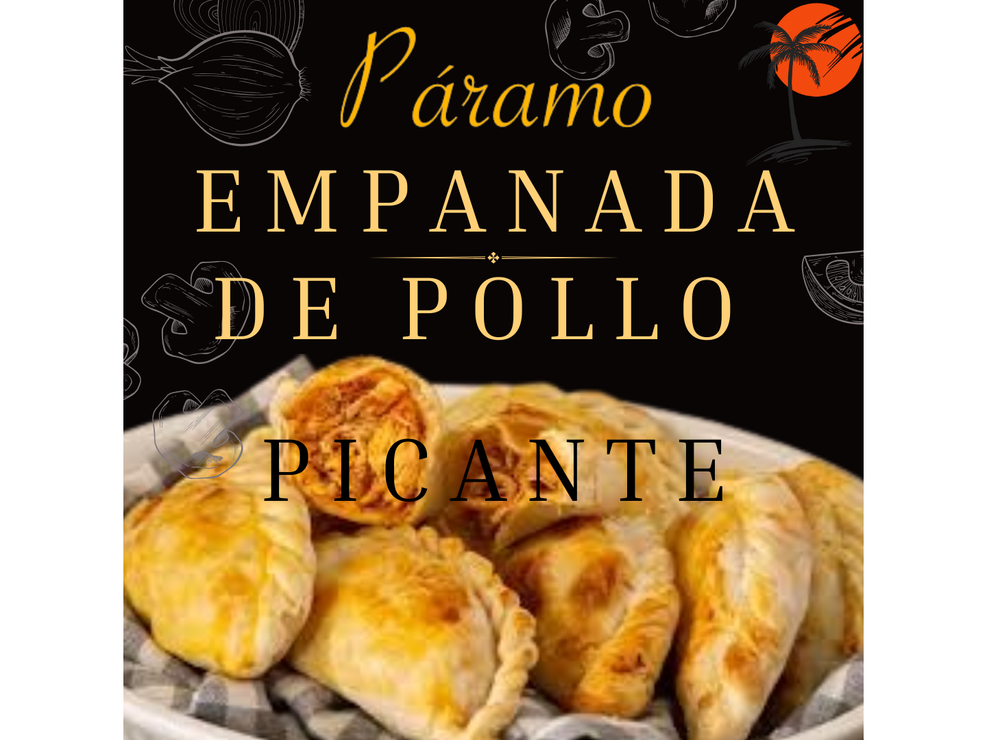 Empanadas de pollo picante