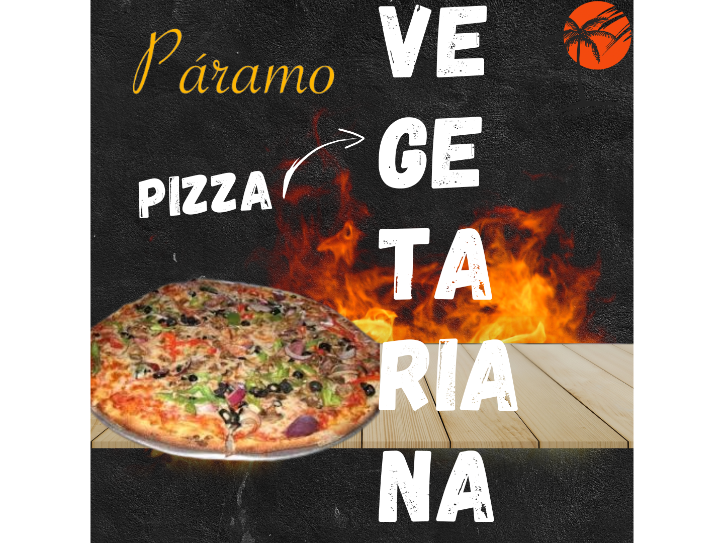 Pizza vegetariana