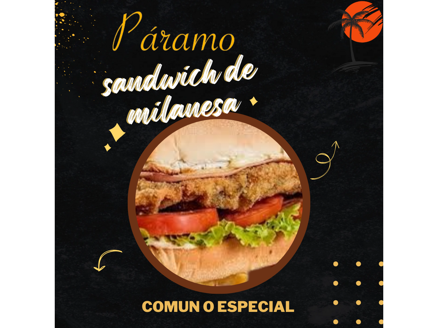 Sandwich de milanesa especial