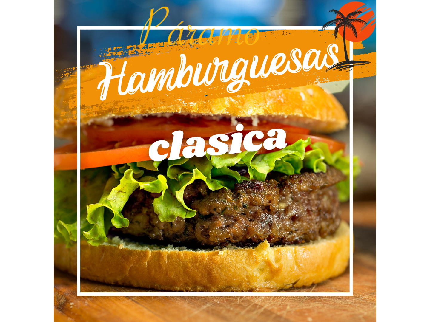 Hamburguesa clasica de Lomitos Paramo