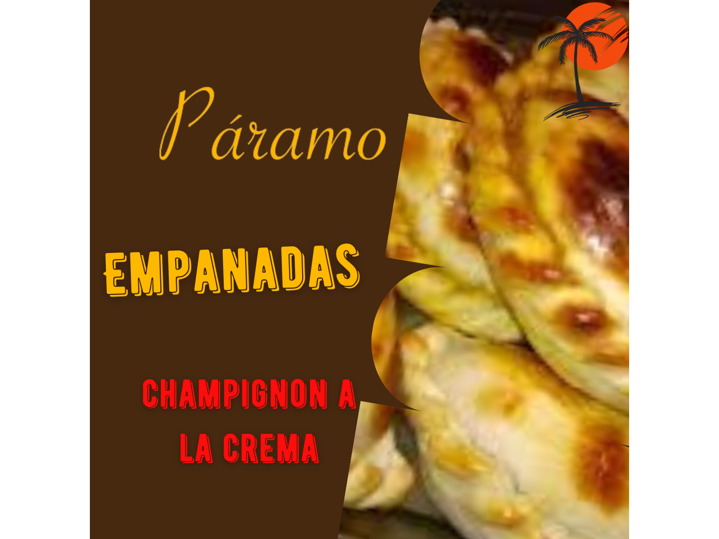Empanadas de champignon a la crema