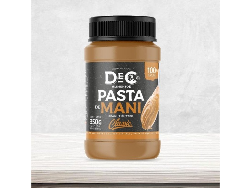 PASTA DE MANI NATURAL "DeC" x 350GR