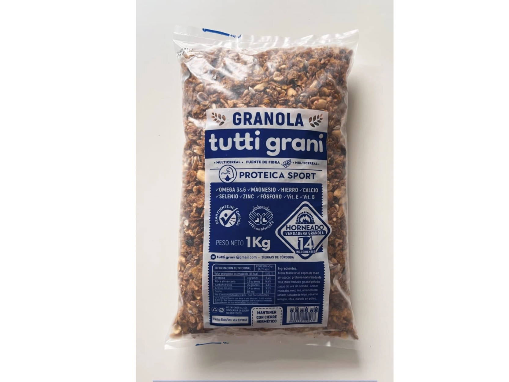 GRANOLA PROTEICA TUTTI GRANI
