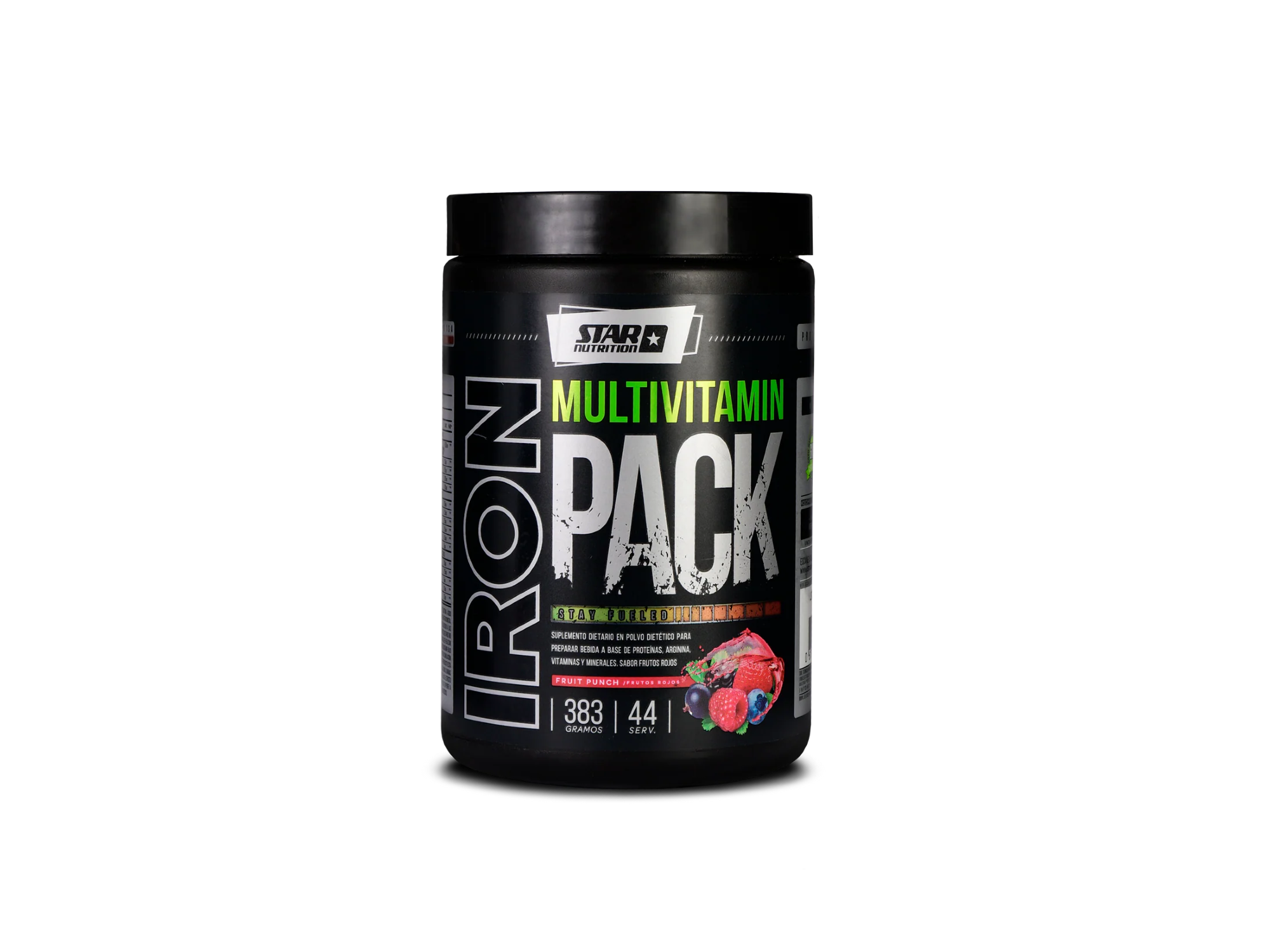 IRON PACK MULTIVITAMIN POWDER STAR NUTRITION 383 GR