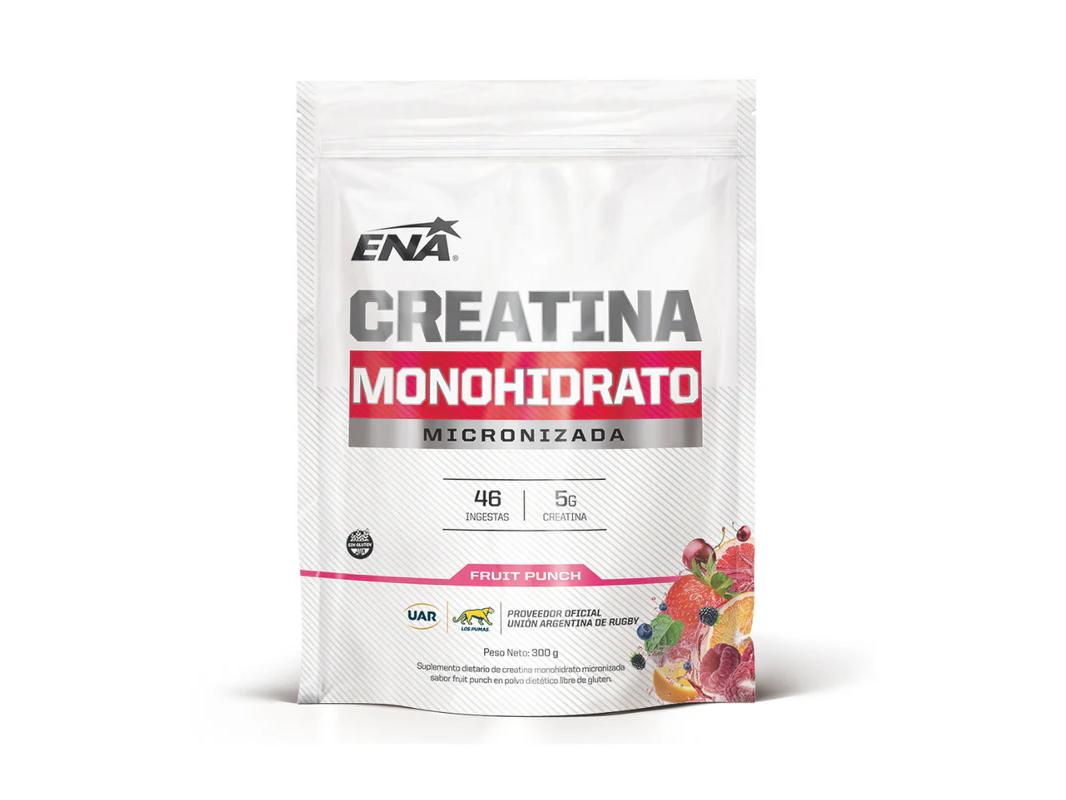 CREATINA MICRONIZADA ENA FRUIT PUNCH 300GR