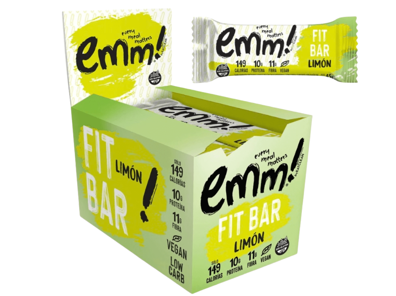 Barra Proteica FIT BAR LIMÓN - EMM