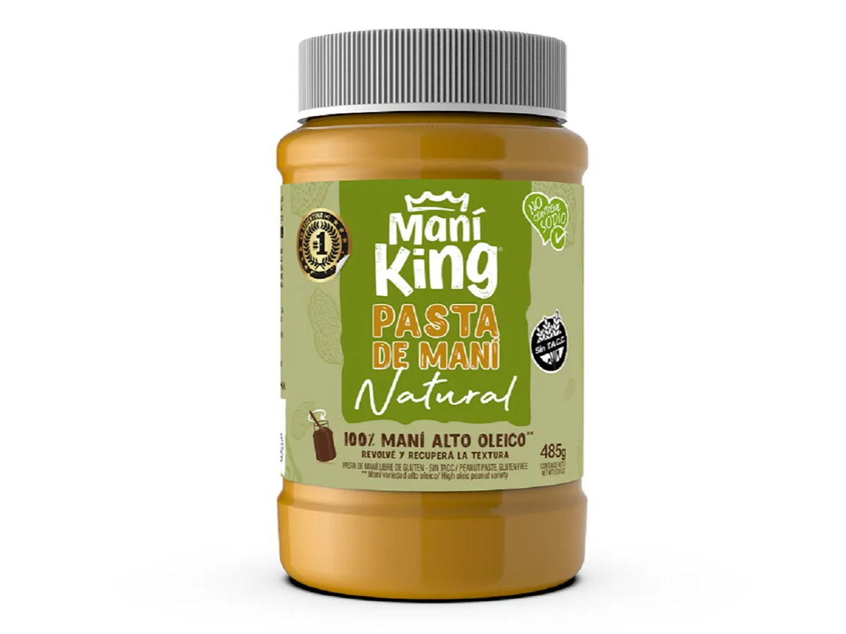PASTA DE MANI natural "MANI KING" x 485grs.