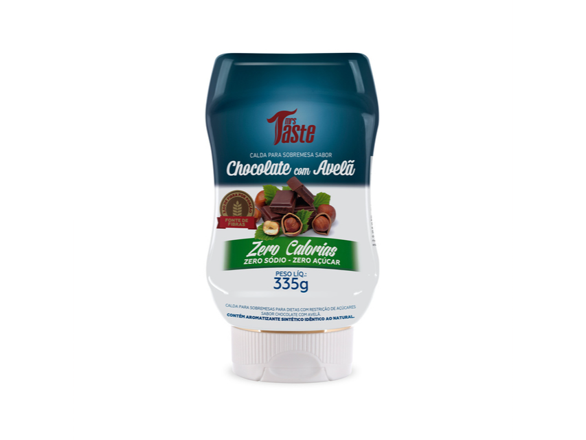 SALSA DE CHOCOLATE CON AVELLANAS "MRS TASTE" x 335GR