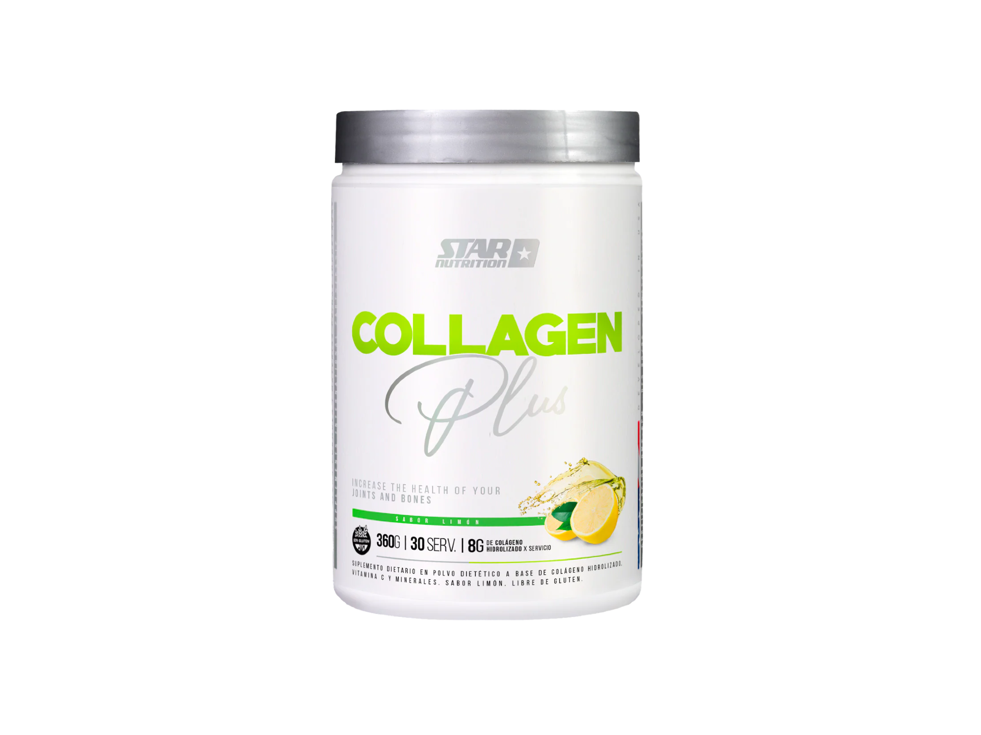 COLLAGEN PLUS SABOR LIMON 360g- STAR NUTRITION