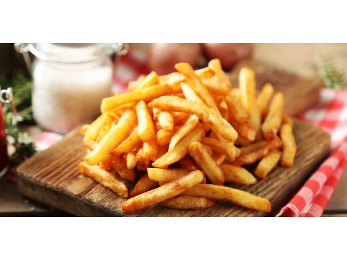 Porcion de papas fritas