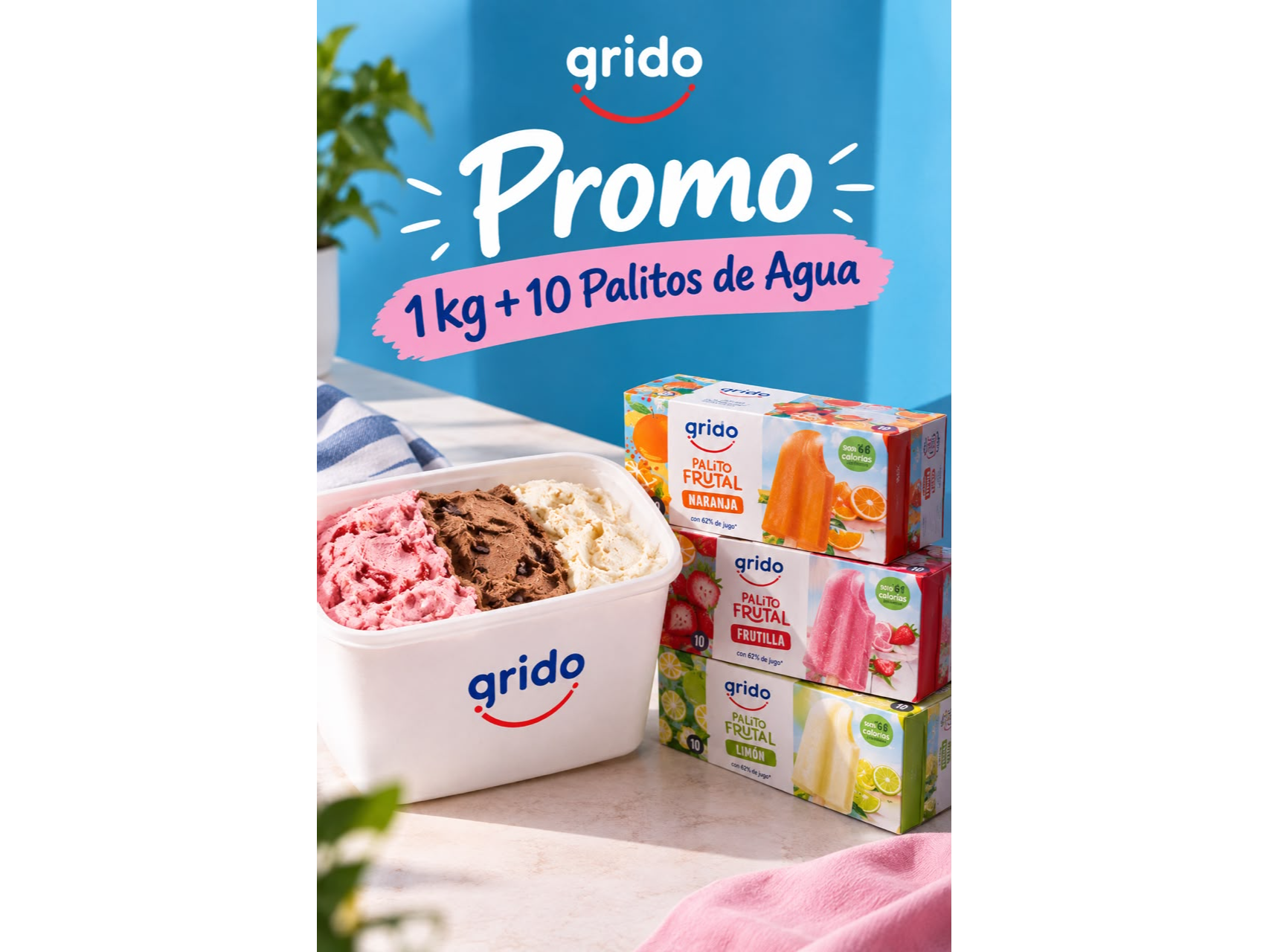 1KG + PALITO DE AGUA x10