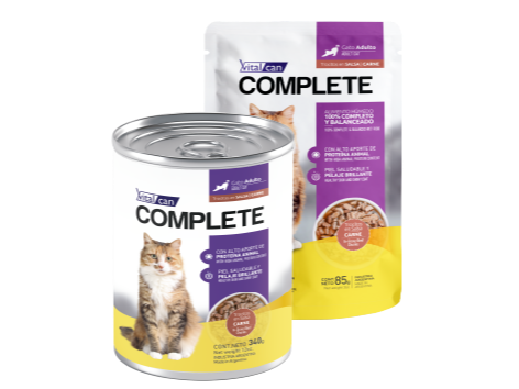 Complete Húmedos Gato Adulto Carne