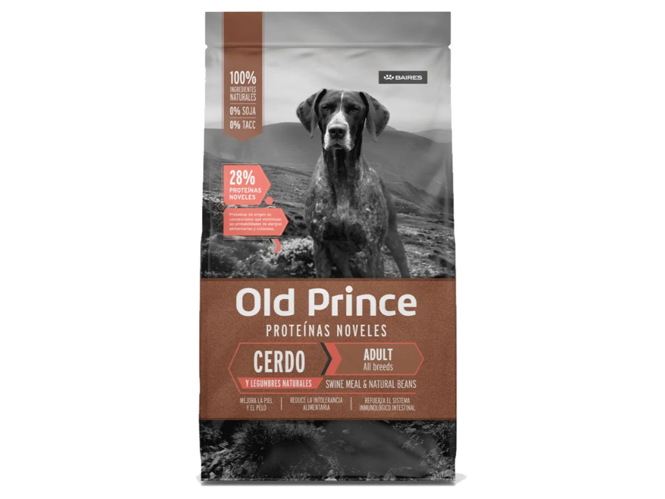 Old Prince Novel Perro Adulto Raza Mediana y Grande Cerdo