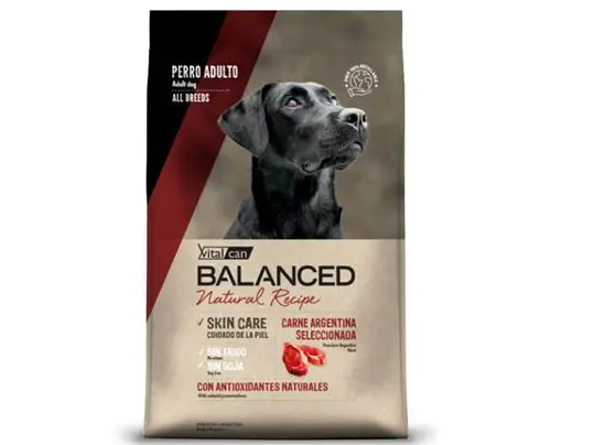 Balanced Natural Recipe Perro 15kg CARNE