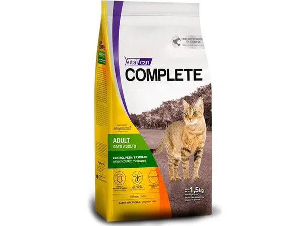 Complete Gato Control de Peso/Castrado