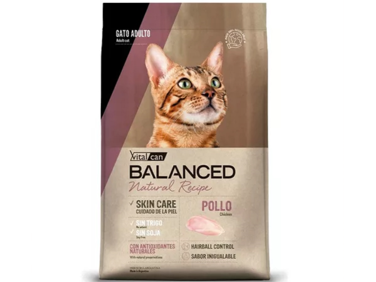 Balanced Natural Recipe Gato Adulto Pollo