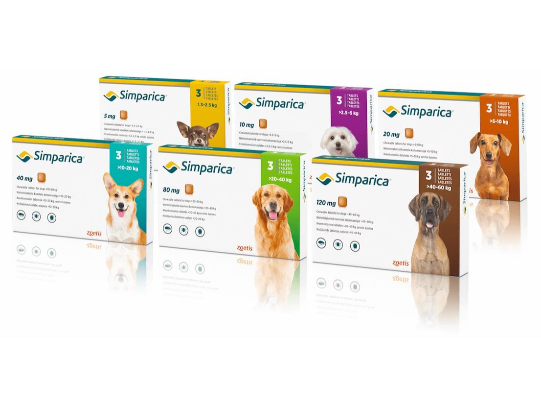 Simparica Antiparasitario Externo de CHESTERPETSHOP