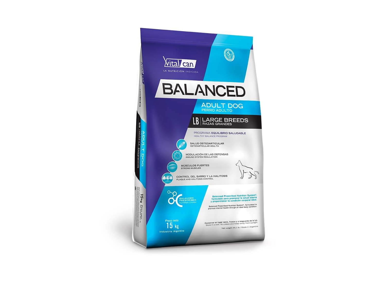 Balanced perro Adulto Raza Grande