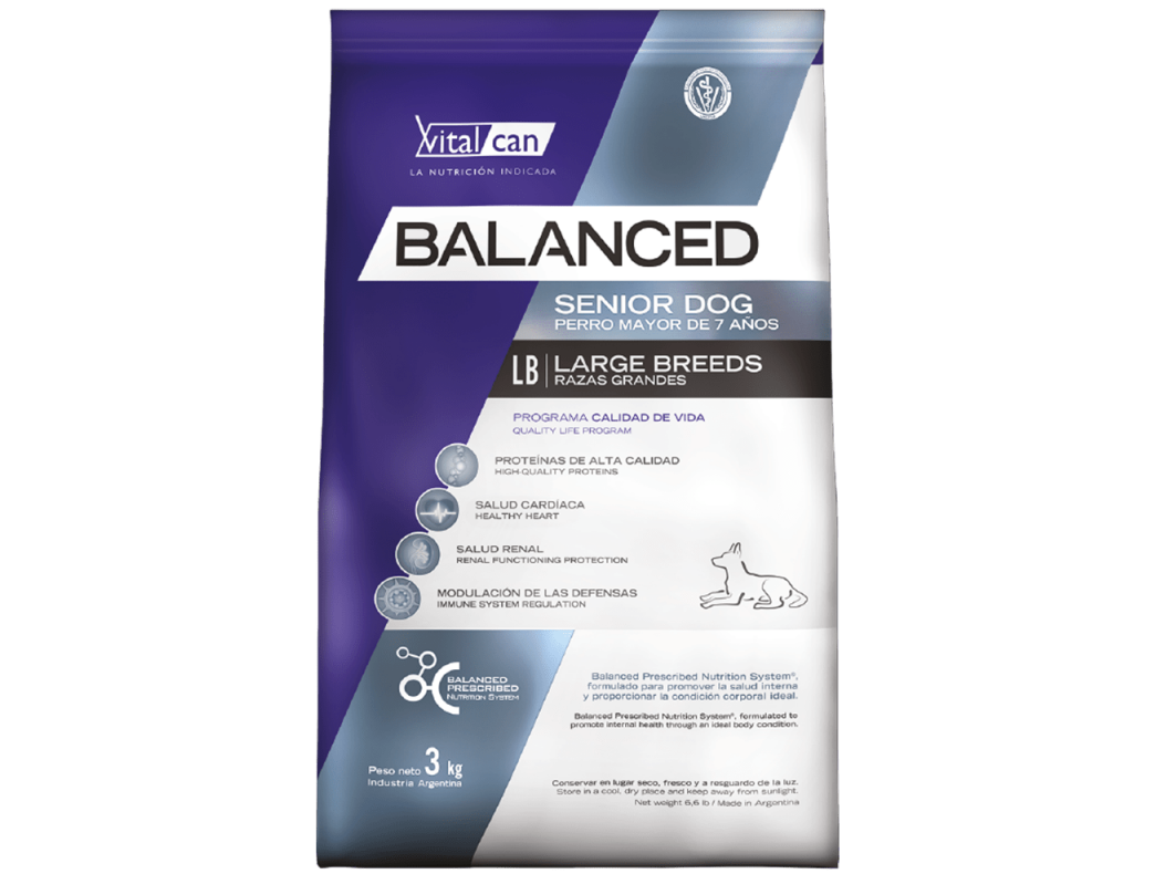Balanced Perro Senior Grande