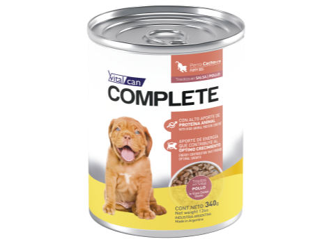 Complete Húmedos Perro Cachorro Pollo