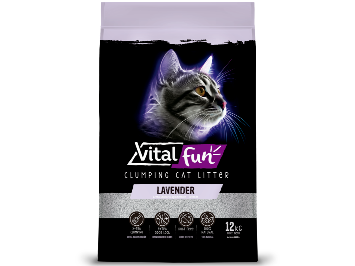 VitalFun Arena Sanitaria Aglomerante Lavanda de CHESTERPETSHOP