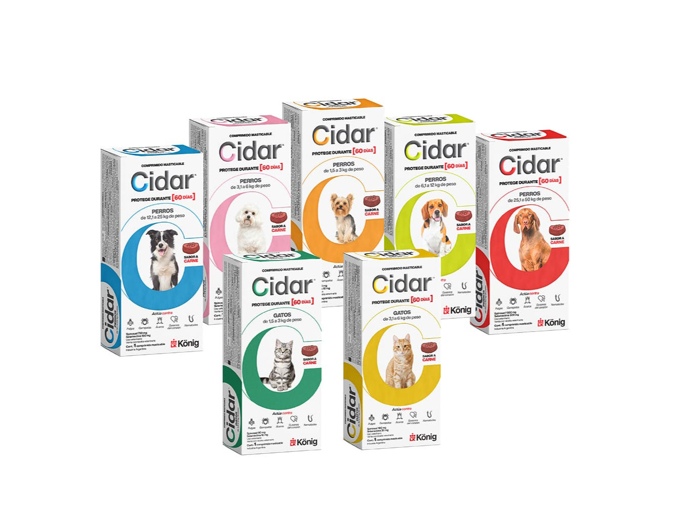Cidar Antiparasitario Interno y Externo