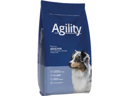 Agility Perro Adulto Raza Mediana y Grande