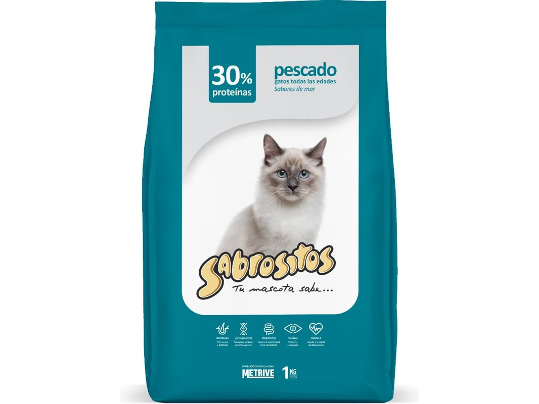 BOLSA 1KG ALIMENTO PARA GATO