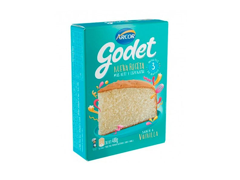 BIZCOCHUELO GODET VAINILLA