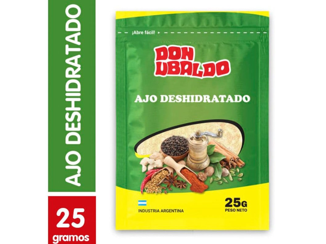 AJO EN POLVO DON UBALDO