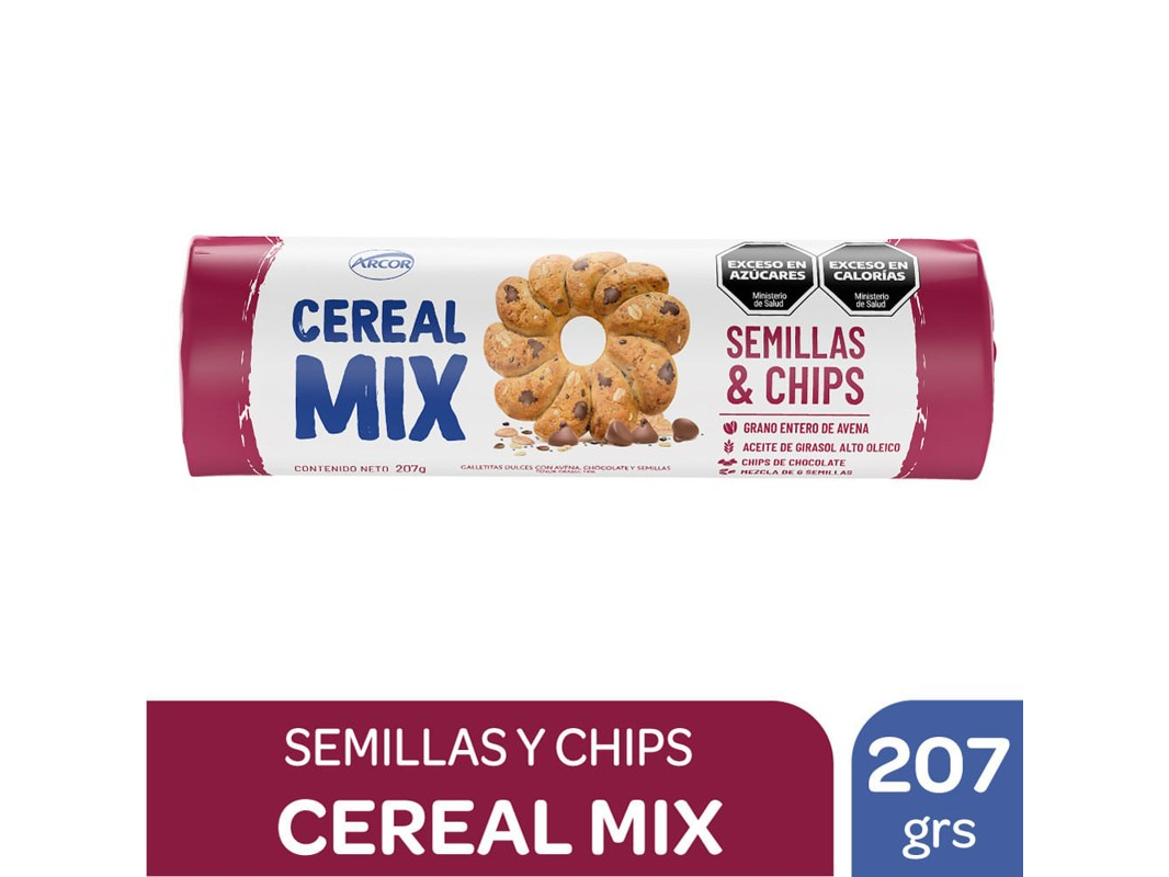 GALL. CEREAL MIX CON AVENA Y CHOCOLATE 207G