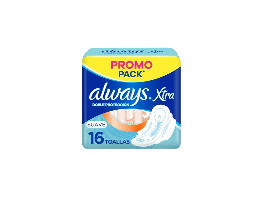 ALWAYS EXTRA PROTEC. SUAVE X16