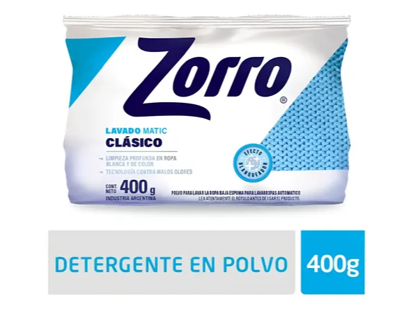 POLVO ZORRO CLASICO 400G