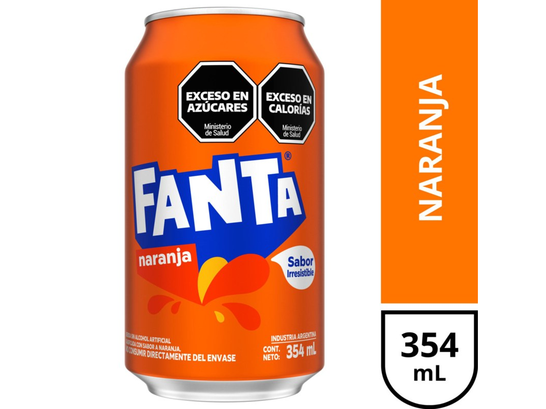 FANTA NARANJA LATA 354ML
