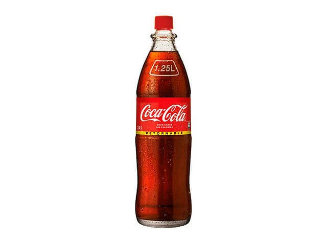 COCA RETORNABLE VIDRIO 1.250L