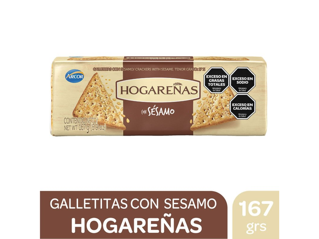 HOGAREÑAS SESAMO X 167 GRS