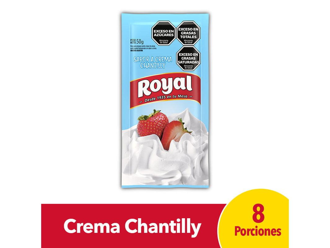 CREMA CHANTILLY SOBRE 50G