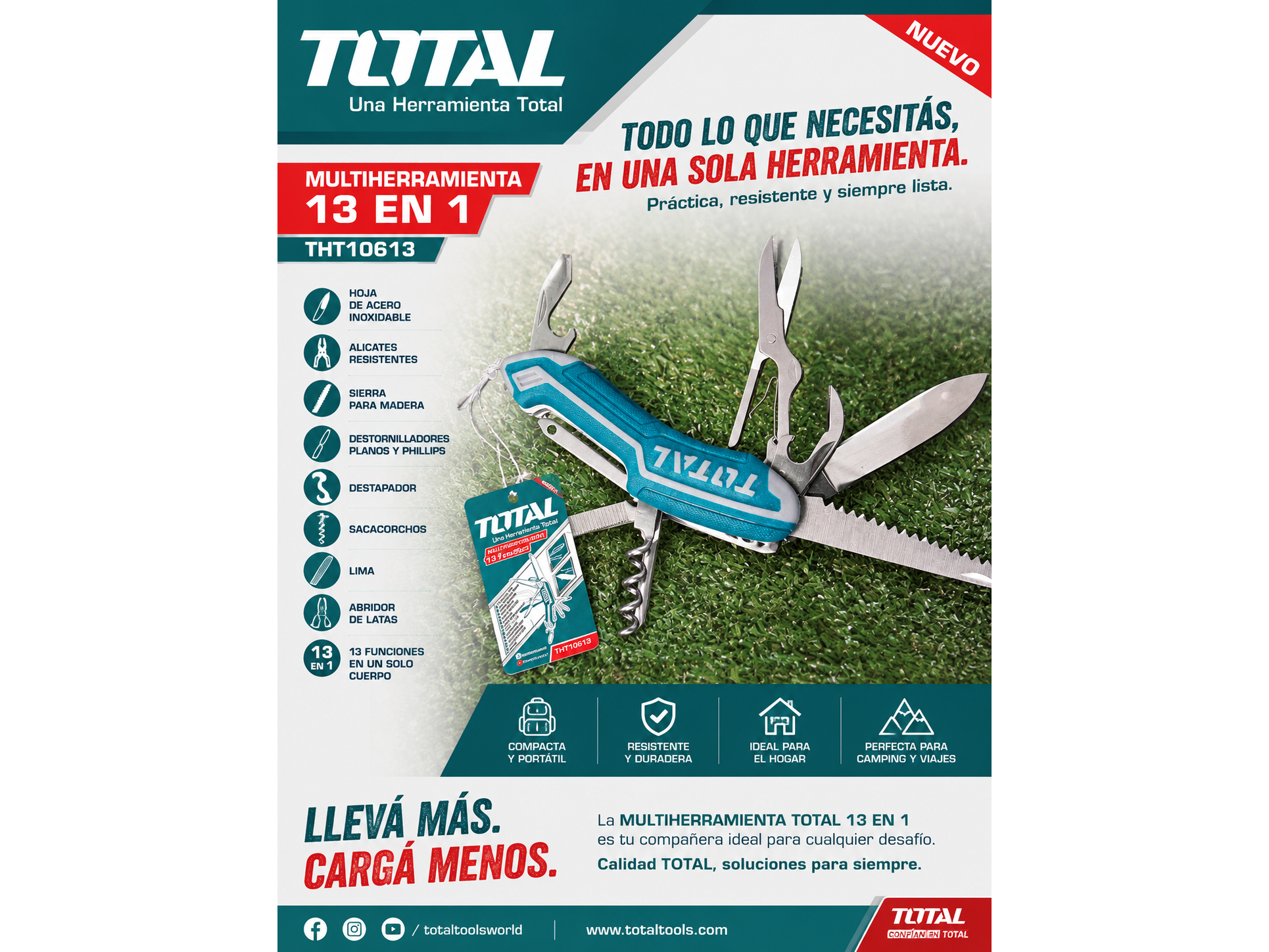 CORTAPLUMAS MULTIUSO TOTAL