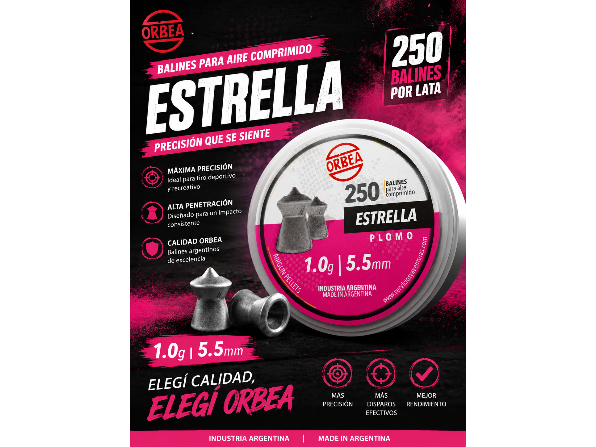 BALÍNES ESTRELLA 5,5 "ORBEA"