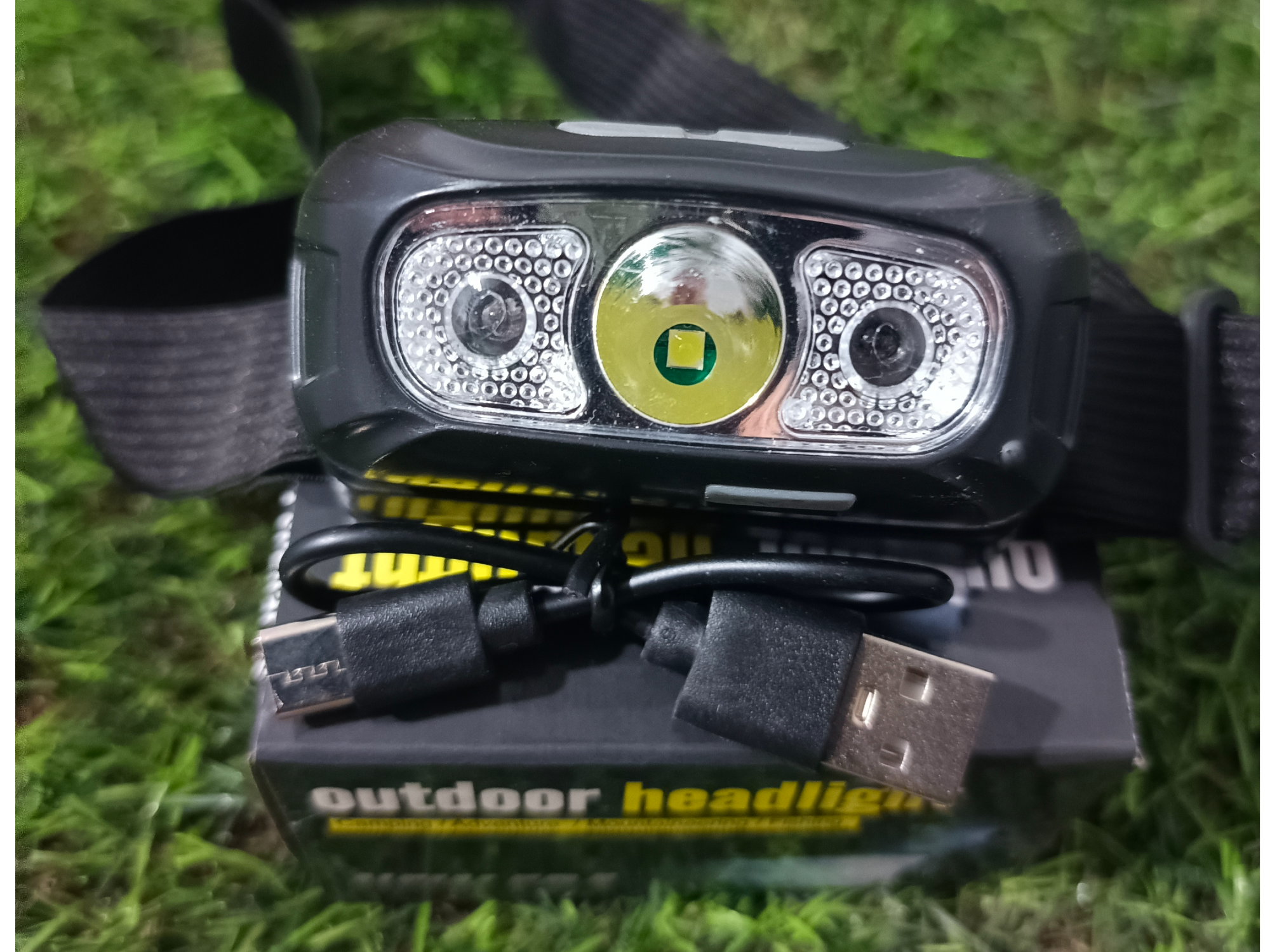 Linterna minera led